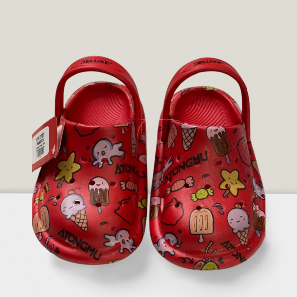 Red Funky Clogs - Image 2