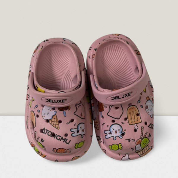 Funky Pink Clogs For Kids