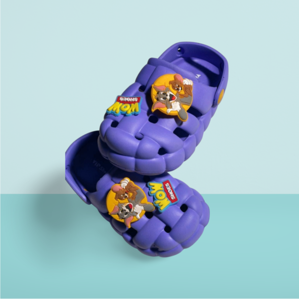 Purple Tom and Jerry Theme Clogs - Image 2