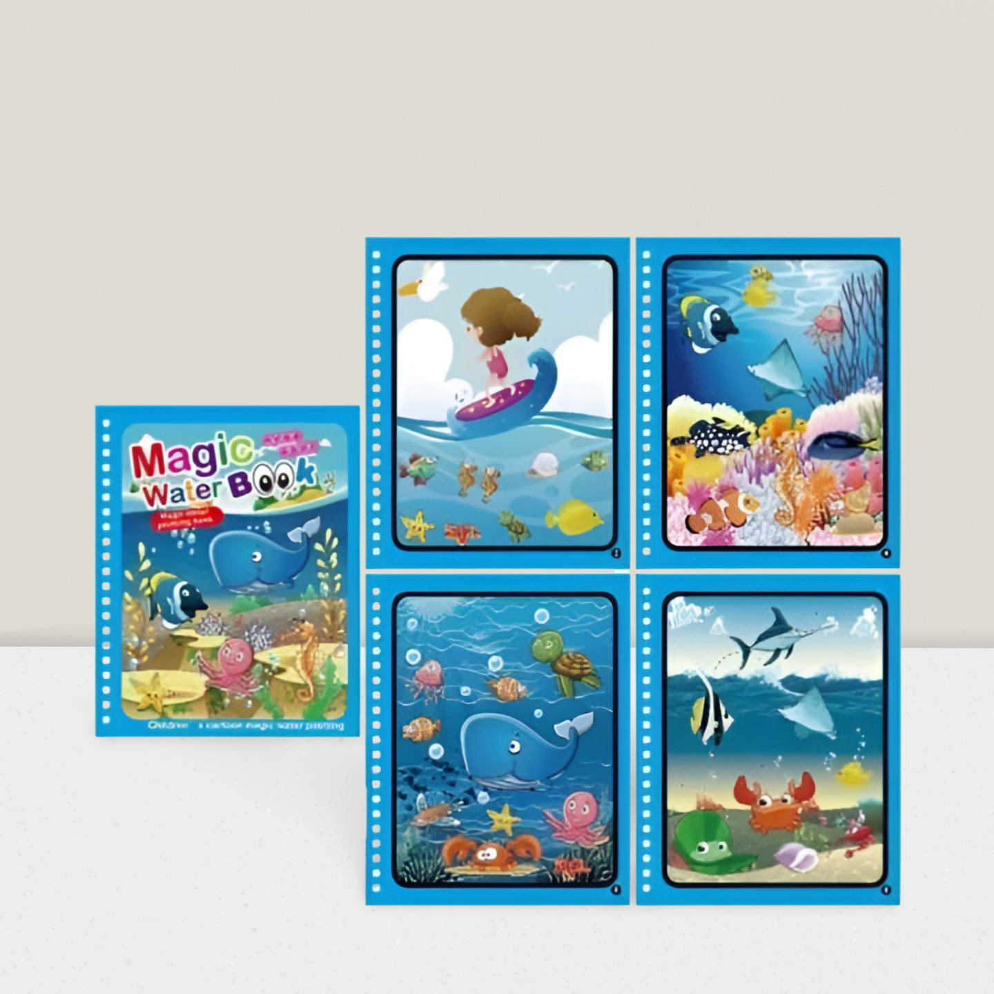 Deal Of 3 Books - Scratch Book - Magic Book - Mermaid Doodle Coloring Book - Image 4