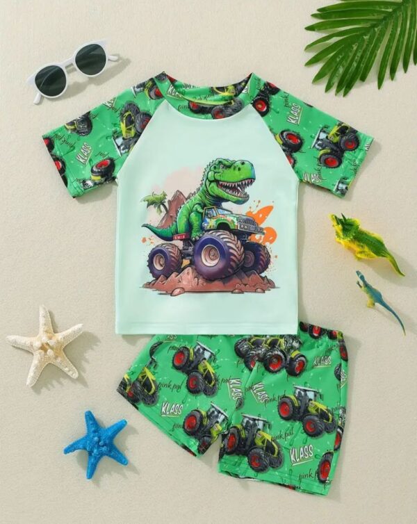 Dino Printed Suit for little ones