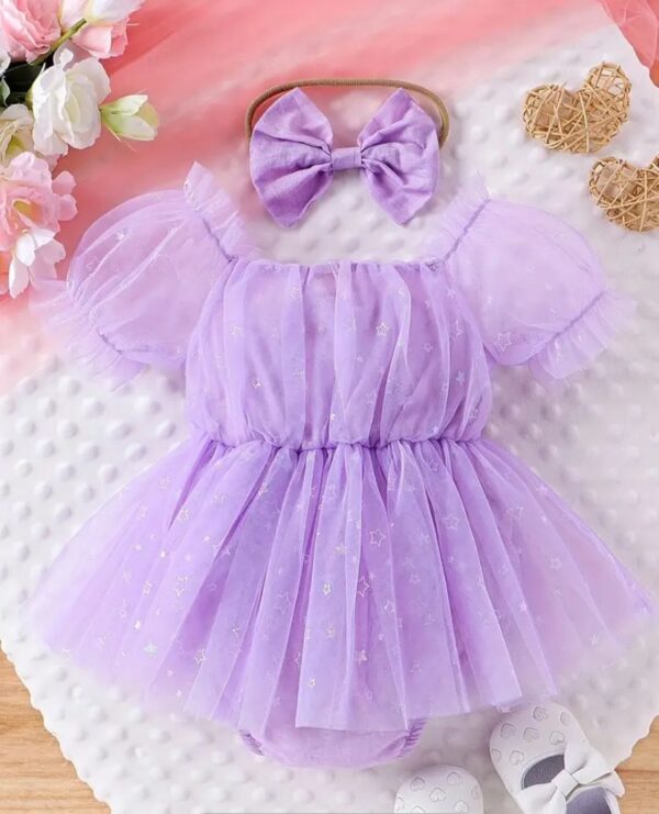 Mauve Colored Romper 2 Piece