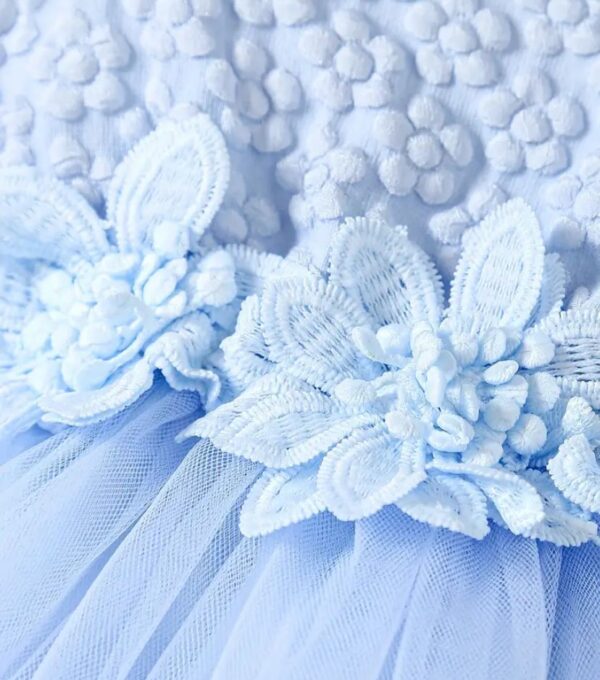 Ice Blue Colored Romper 2 Piece - Image 3