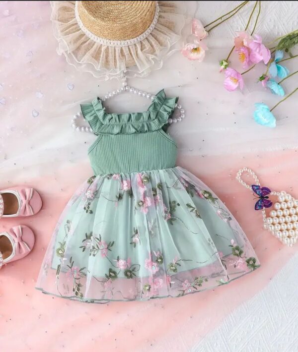 Pistachio Frock - Image 2