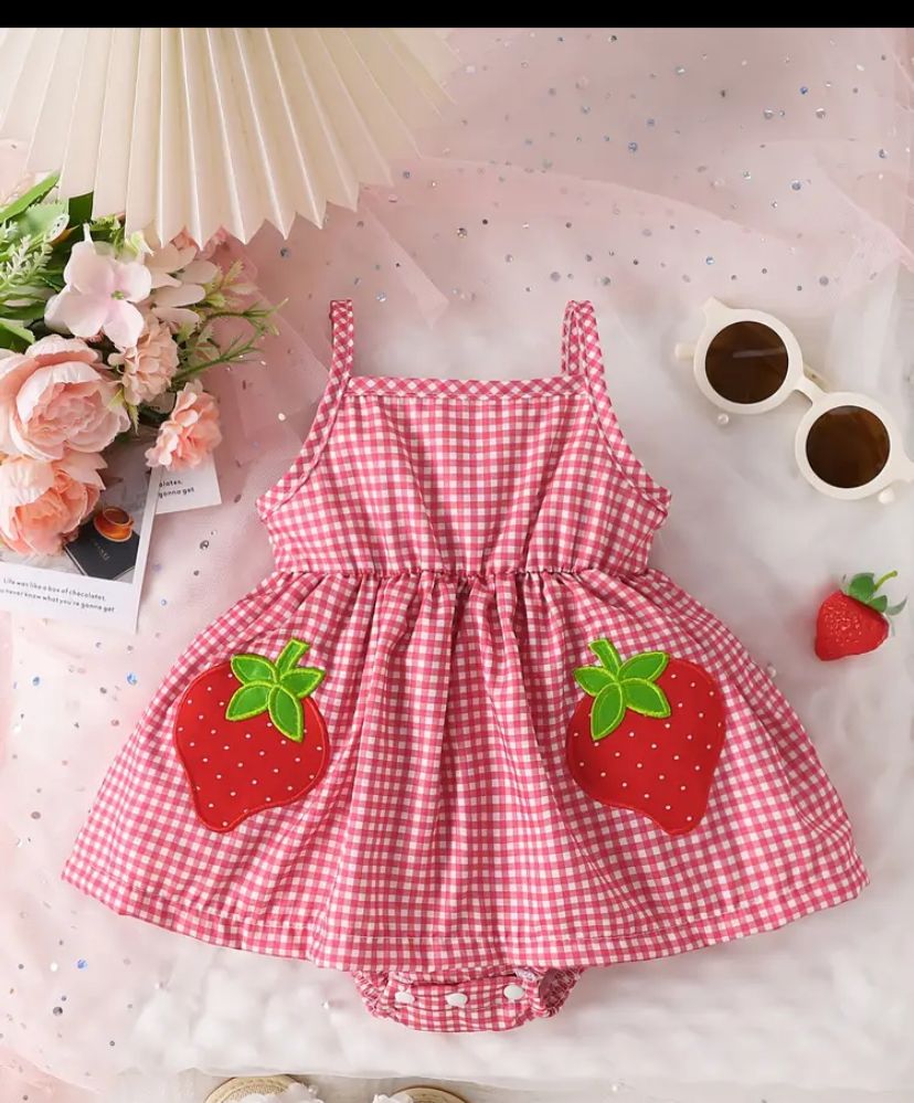 Strawberry Romper